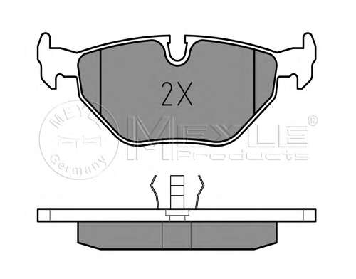 Комплект тормозных колодок, дисковый тормоз