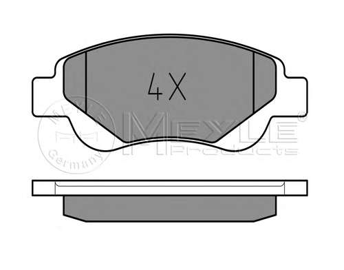 Комплект тормозных колодок, дисковый тормоз