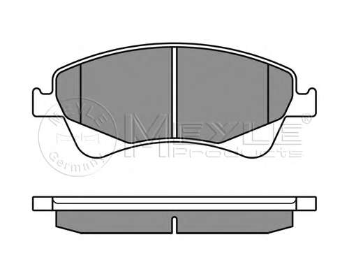 Комплект тормозных колодок, дисковый тормоз