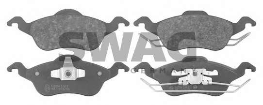 Комплект тормозных колодок, дисковый тормоз