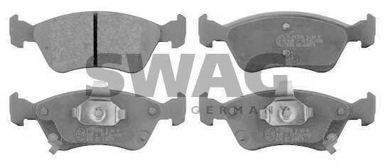 Комплект тормозных колодок, дисковый тормоз