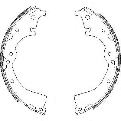 Комплект тормозных колодок