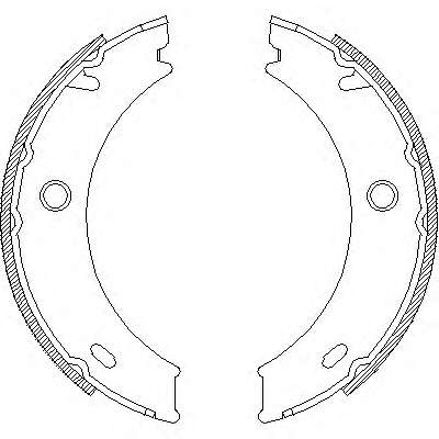 Комплект тормозных колодок