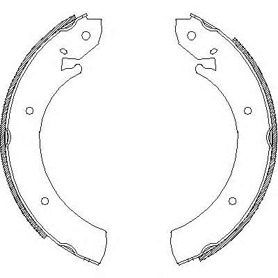 Комплект тормозных колодок