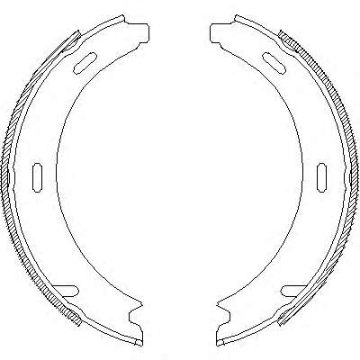 Комплект тормозных колодок