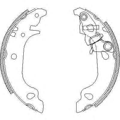 Комплект тормозных колодок