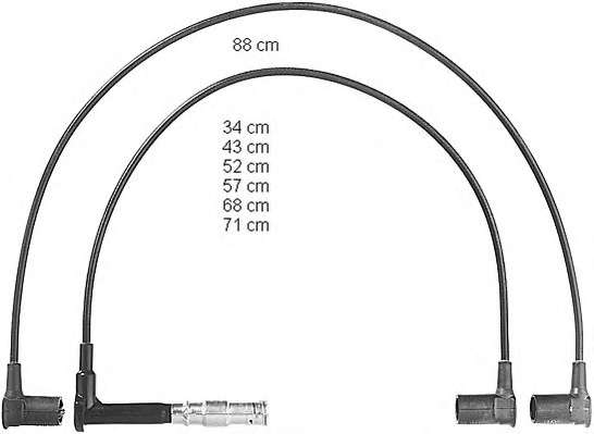 Комплект проводов зажигания