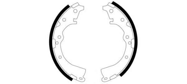 Комплект тормозных колодок