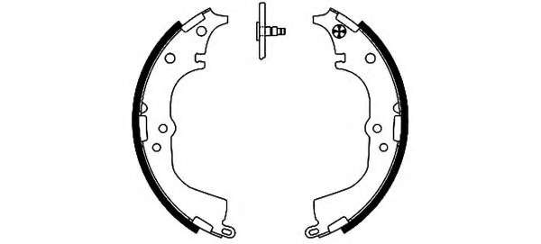 Комплект тормозных колодок