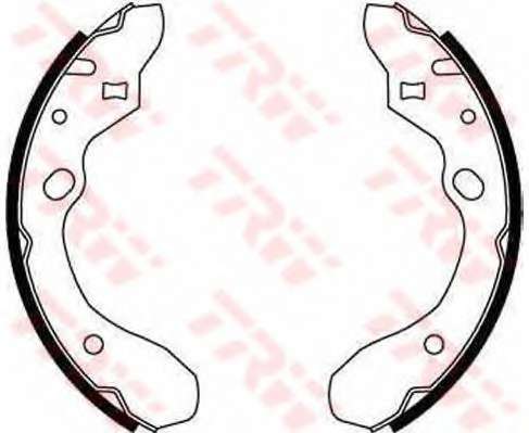 Комплект тормозных колодок