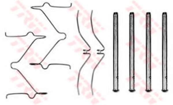 ZESTAW INST KLOC HAM TRW PFK286 MAZDA 121 1.3 16V 90-96, 323 C 1.3, 1.7D 89-94, F 1.6, 1.8 91-94