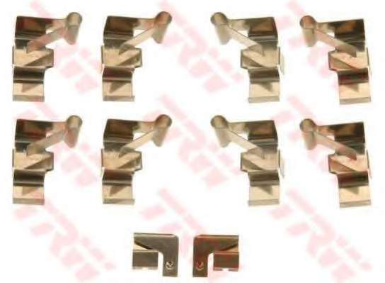 Гальмівні колодки (монтажний набір)