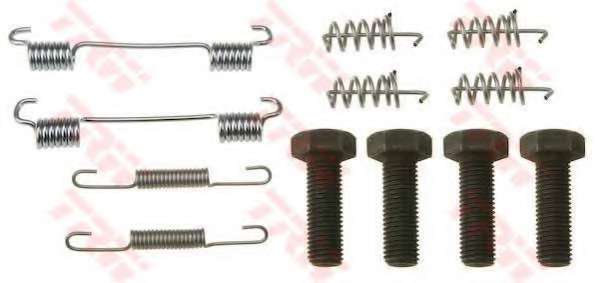 ZESTAW INST SZCZКK TRW SFK393 MERCEDES S211 E220 CDI 136KM 03-09, E270T CDI 177KM 03-09