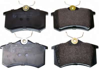 Комплект тормозных колодок, дисковый тормоз