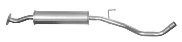 Средний глушитель выхлопных газов