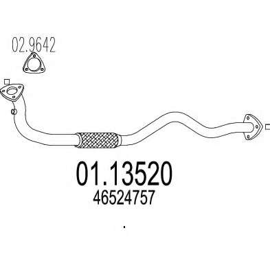 Труба выхлопного газа