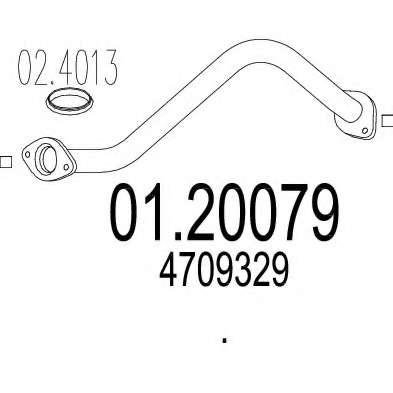 Труба выхлопного газа