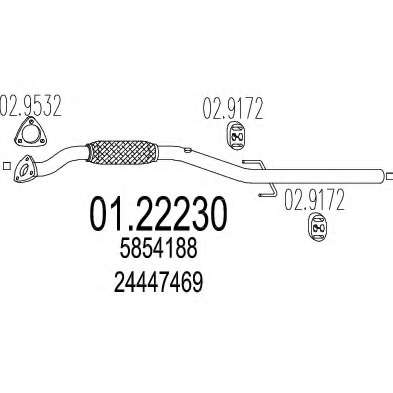 Труба выхлопного газа