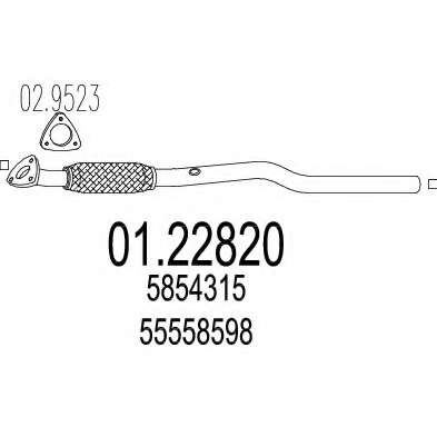 Труба выхлопного газа