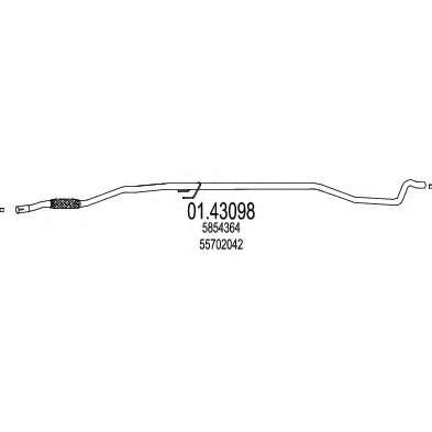 Труба выхлопного газа