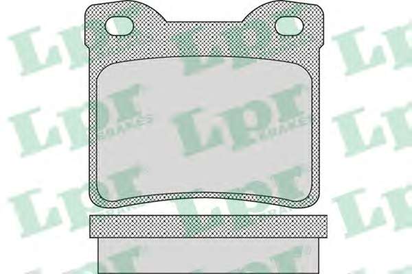 Комплект тормозных колодок, дисковый тормоз