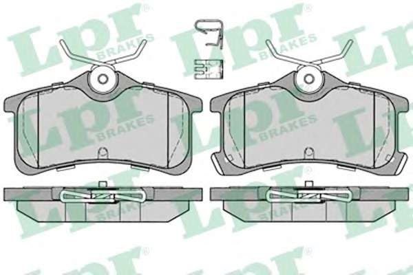 Комплект тормозных колодок, дисковый тормоз