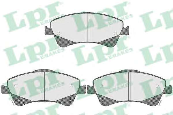 Комплект тормозных колодок, дисковый тормоз