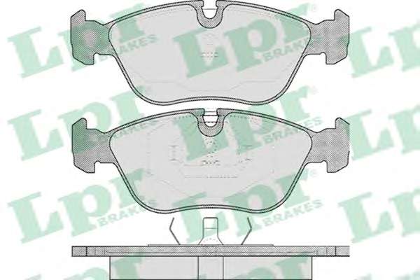 Комплект тормозных колодок, дисковый тормоз