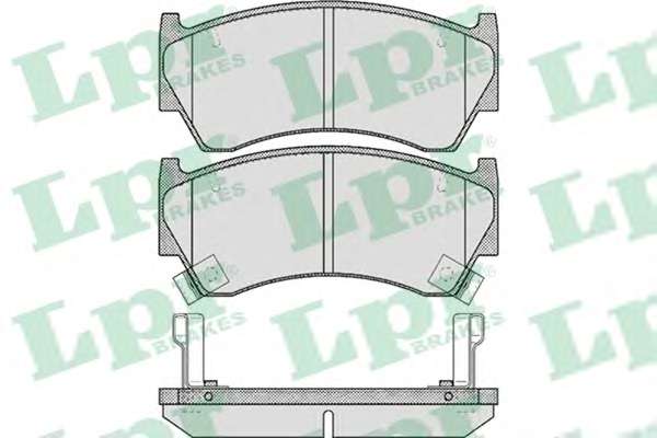 Комплект тормозных колодок, дисковый тормоз