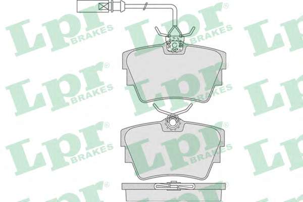 Комплект тормозных колодок, дисковый тормоз