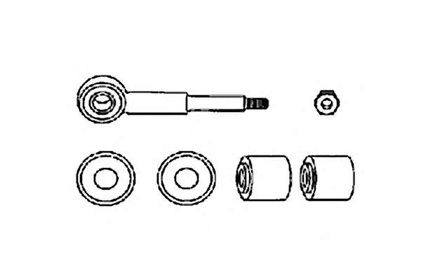 Ремкомплект, соединительная тяга стабилизатора