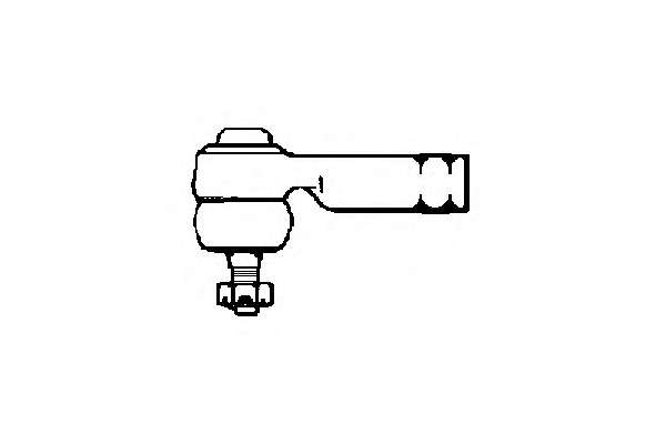 Наконечник поперечной рулевой тяги