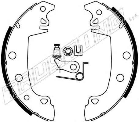 Комплект тормозных колодок