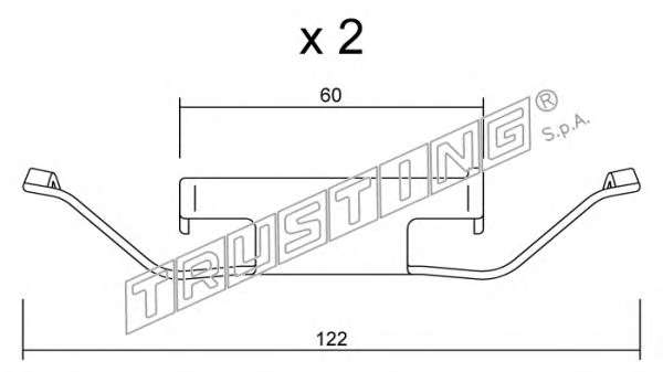 Комплектующие, колодки дискового тормоза