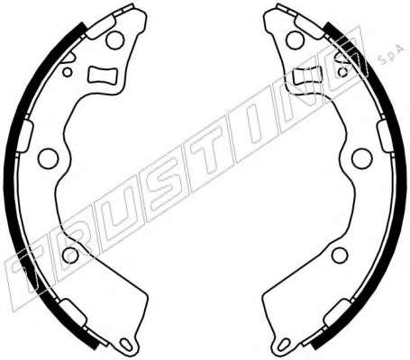 Комплект тормозных колодок