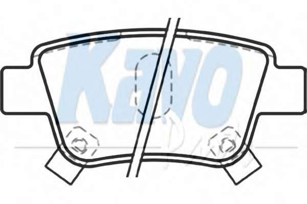 Комплект тормозных колодок, дисковый тормоз