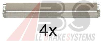 Комплектующие, колодки дискового тормоза