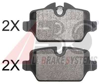 Комплект тормозных колодок, дисковый тормоз