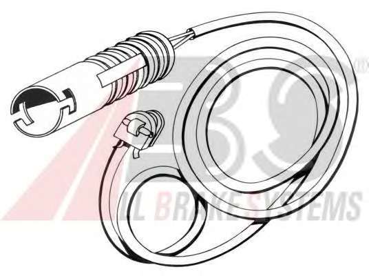 Сигнализатор, износ тормозных колодок