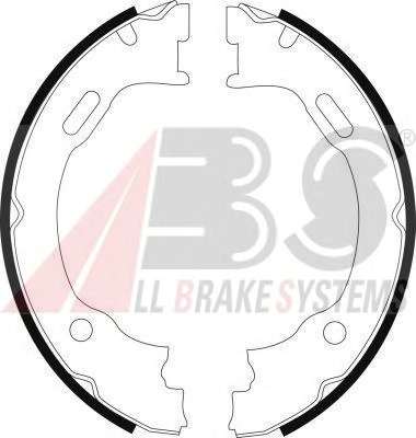 Комплект тормозных колодок, стояночная тормозная система