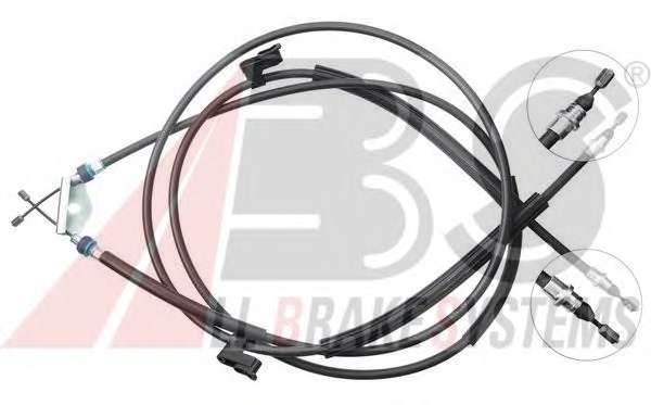 Трос, стояночная тормозная система