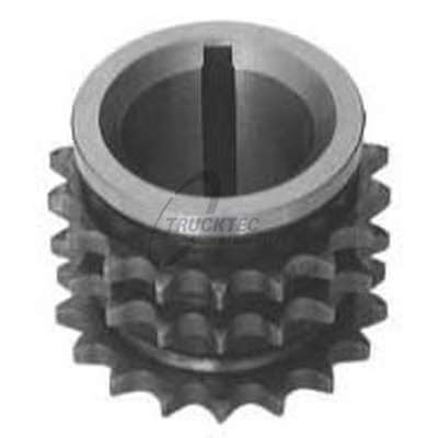 Шестерня, коленчатый вал