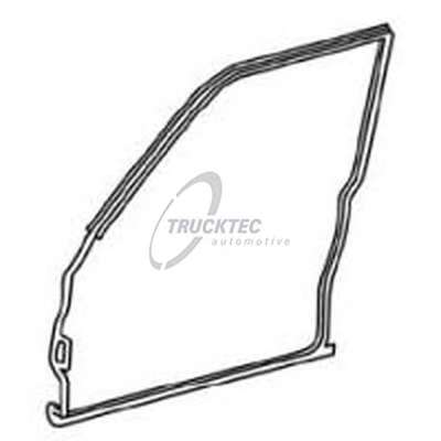 Уплотнение двери