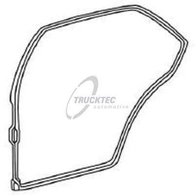 Уплотнение двери