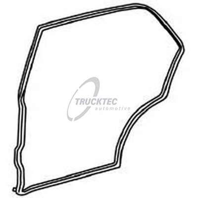 Уплотнение двери