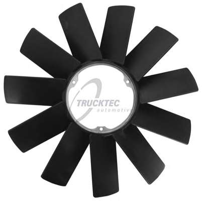 Крыльчатка вентилятора, охлаждение двигателя