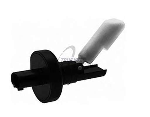 Датчик уровня, запас воды для очистки