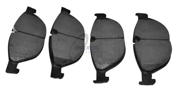 Комплект тормозных колодок, дисковый тормоз