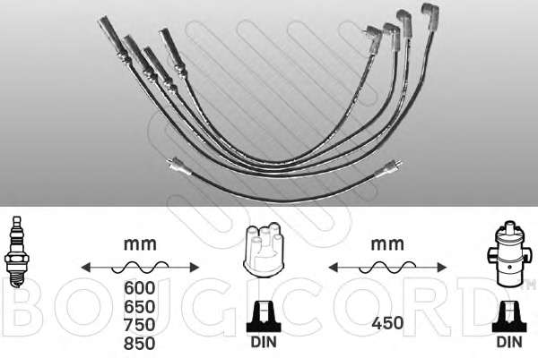 Комплект проводов зажигания