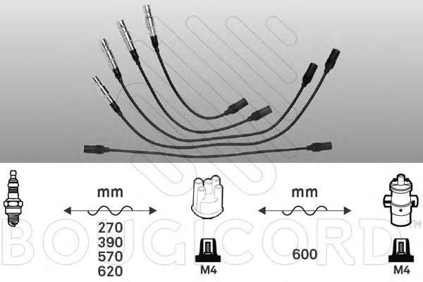 Комплект проводов зажигания